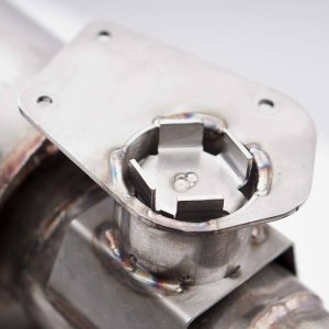 Chevrolet Camaro Performance Exhaust - Stainless Works - Legend Axleback, Axle Back, Factory Connect, 4in Quad Tips, NPP Valve, 3